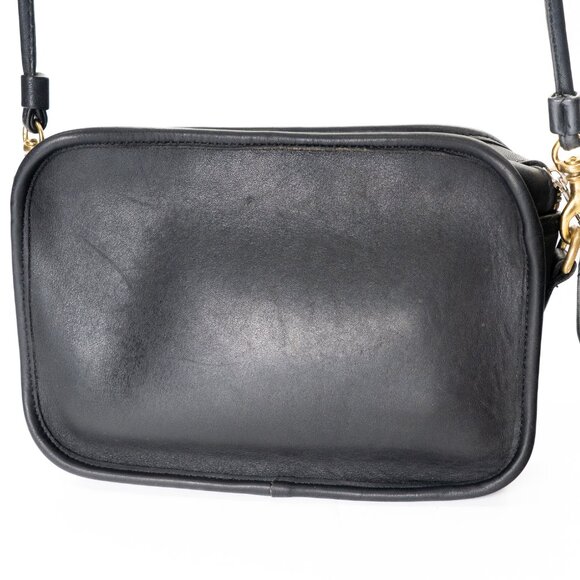 COACH USA Vintage Camerabag Crossbody Black - Made in United States - Picture 5 of 13